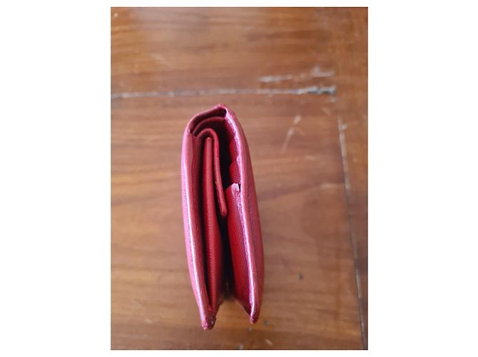 Saffiano Cartera Prada de cuero rojo Roja - vista 4