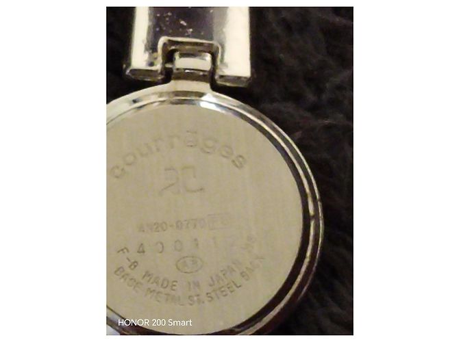 Courreges Courrèges Uhr aus Silber und Gold Golden - Ansicht 4