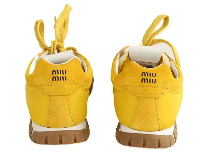 Miu Miu Sneakers gialle Giallo - vista 2
