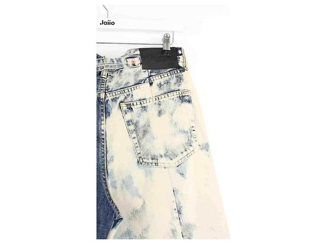Givenchy Blaue Straight Jeans - Ansicht 4