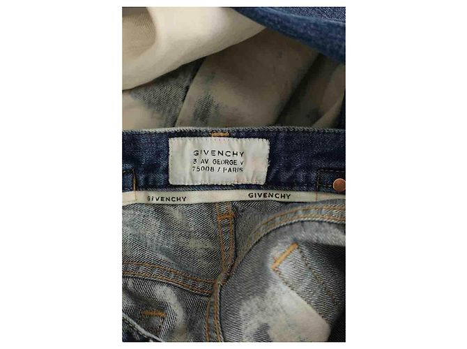 Givenchy Blaue Straight Jeans - Ansicht 5