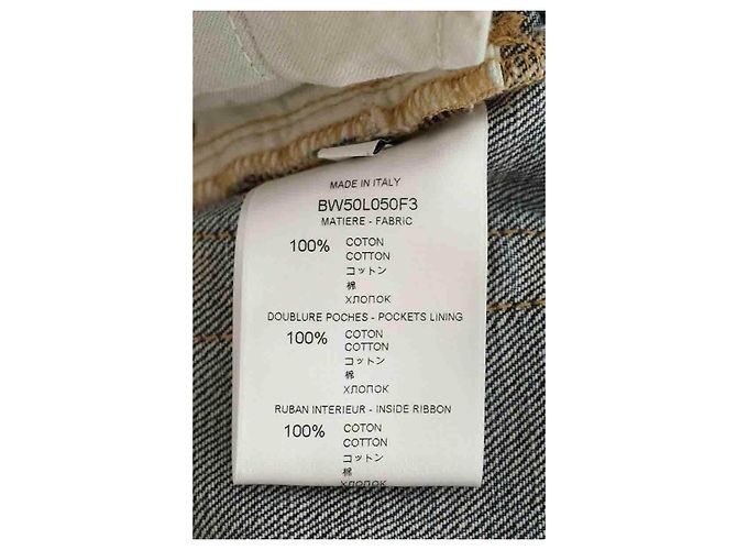 Givenchy Blaue Straight Jeans - Ansicht 6