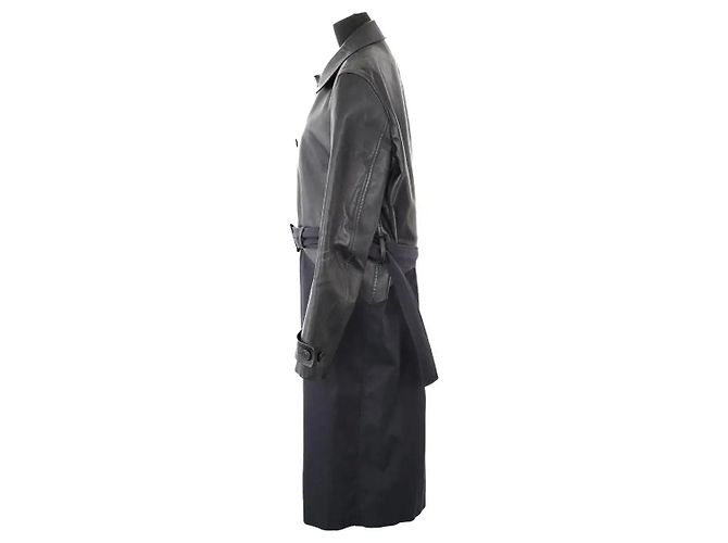 Bottega Veneta Gabardina negra Negro - vista 3