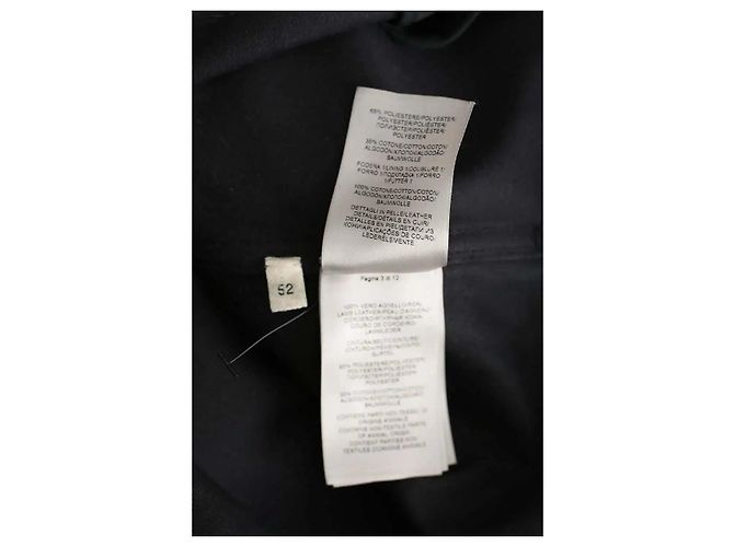 Bottega Veneta Gabardina negra Negro - vista 6