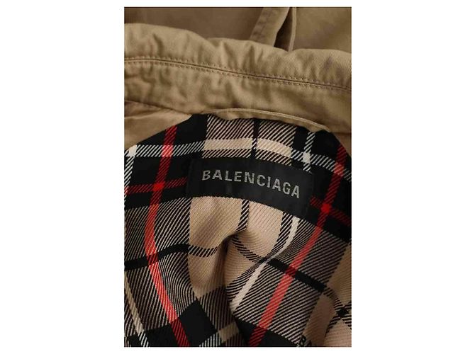 Balenciaga Gabardina caqui - vista 5