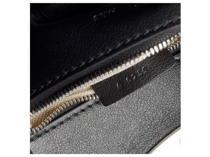 Autre Marque Borsa in Pelle Nera NON FIRMATA - 103433 Nero - vista 7