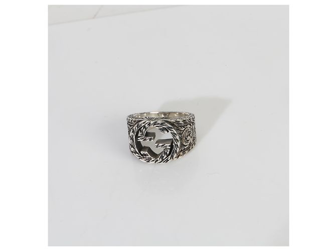 Anello Paisley in Argento Sterling Interlocking G di Gucci - vista 6