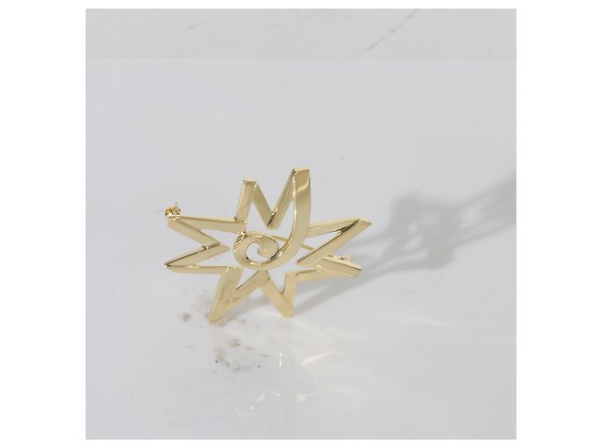 Spilla stella vintage Paloma Picasso in oro giallo Tiffany & Co. - vista 4