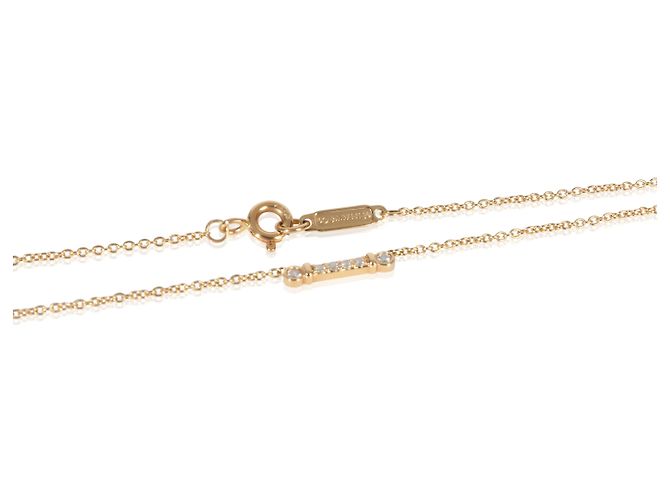 Pendente a chiave bar Fleur de Lis in oro rosa e diamanti Tiffany & Co. - vista 2