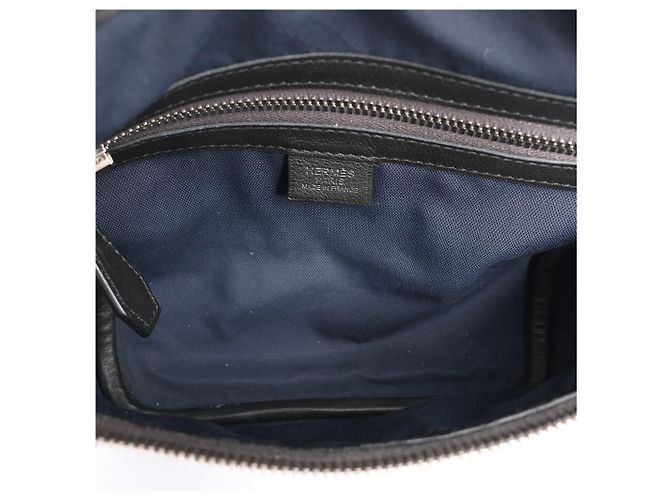 Belt bag Hermès Cityslide Cross PM Taurillon Cristobal in nero C: 2018 Blu navy - vista 11