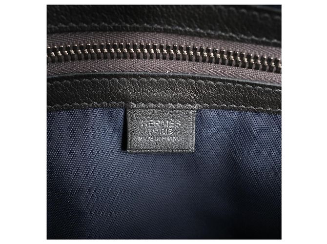 Belt bag Hermès Cityslide Cross PM Taurillon Cristobal in nero C: 2018 Blu navy - vista 12