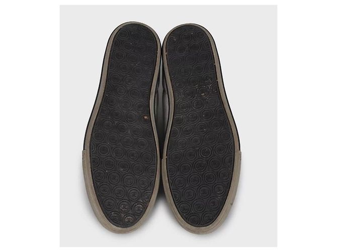 Chanel Graue Textil-Leder Sneakers EU 37 gebraucht - Ansicht 5