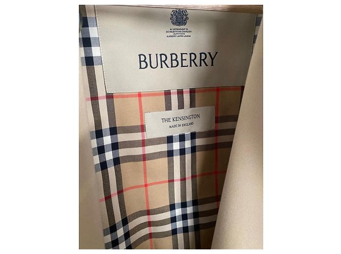 Gabardina Burberry Kensington Beige de Algodón - vista 5