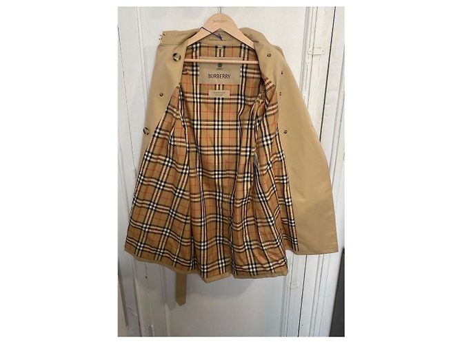 Gabardina Burberry Kensington Beige de Algodón - vista 8