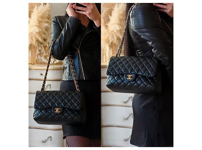 Chanel Jumbo Double Flap Nero - vista 2