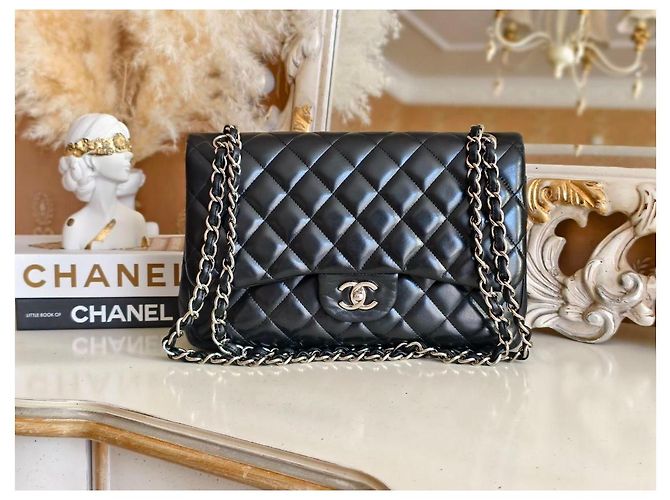 Chanel Jumbo Double flap Schwarz - Ansicht 14