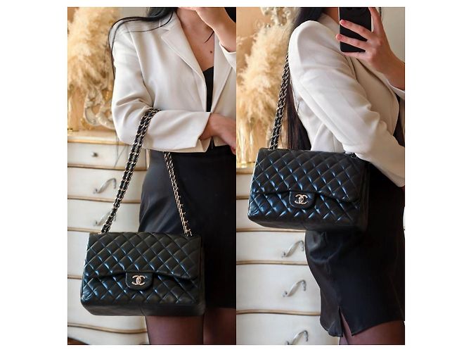 Chanel Jumbo Double flap Schwarz - Ansicht 2