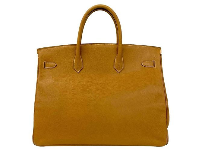 Borsa Hermès Birkin 40 in Ardennes Marrone - vista 3