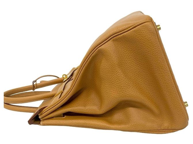 Borsa Hermès Birkin 40 in Ardennes Marrone - vista 5