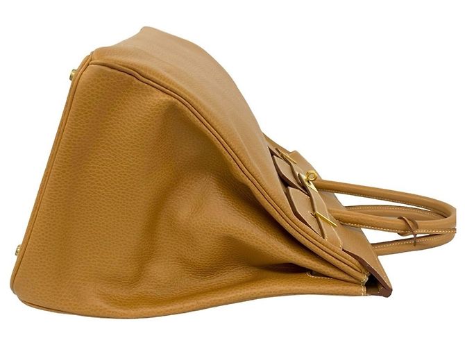 Borsa Hermès Birkin 40 in Ardennes Marrone - vista 6