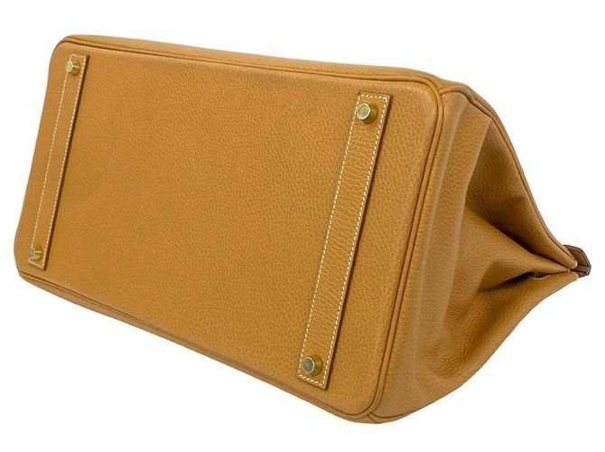 Borsa Hermès Birkin 40 in Ardennes Marrone - vista 8
