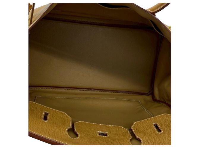 Borsa Hermès Birkin 40 in Ardennes Marrone - vista 9