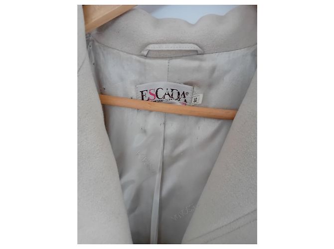 Cappotto Lungo Beige Escada - vista 2