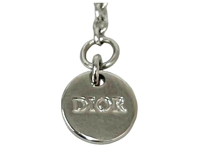 Collana Placcata Dior Claire D Lune di Christian Dior Argento - vista 2
