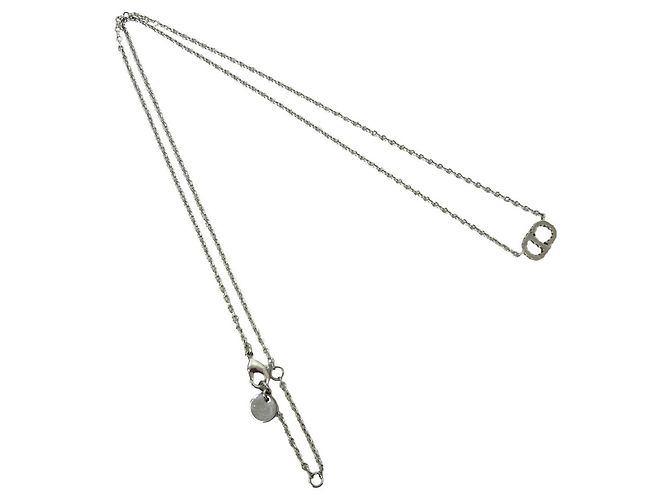 Collana Placcata Dior Claire D Lune di Christian Dior Argento - vista 5