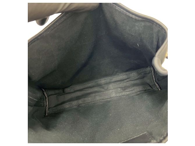 Borsa in pelle Cabas XS Balenciaga blu navy Nero - vista 9