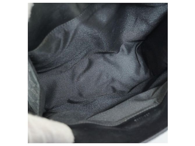 Gucci Pochette in tela monogramma GG nera Nero - vista 5