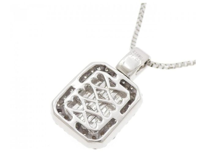 Autre Marque Collana con diamanti Au750 Argento - vista 4