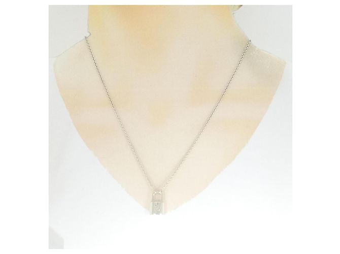 Collana Lockit in argento 925 Louis Vuitton - vista 6