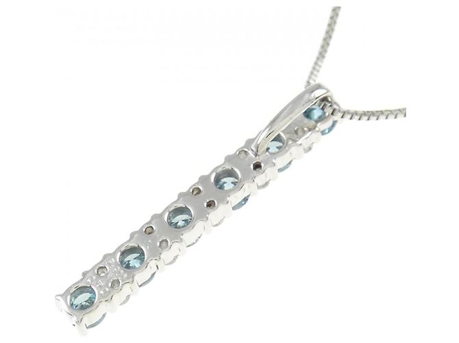 Autre Marque Collana in platino e diamanti Argento - vista 4