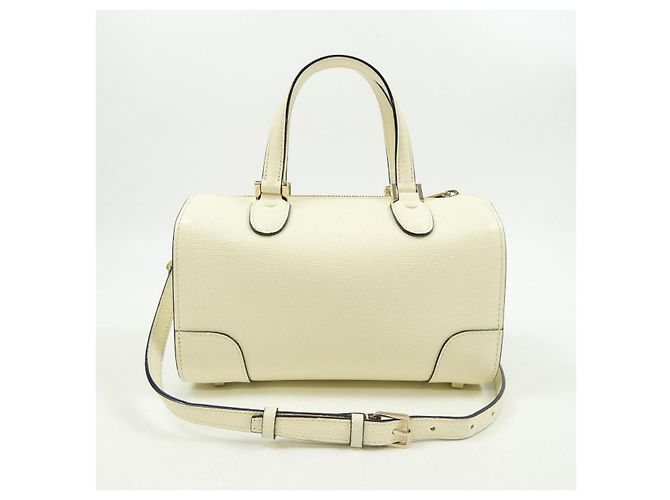 Mini borsa in pelle Valextra Beige - vista 3
