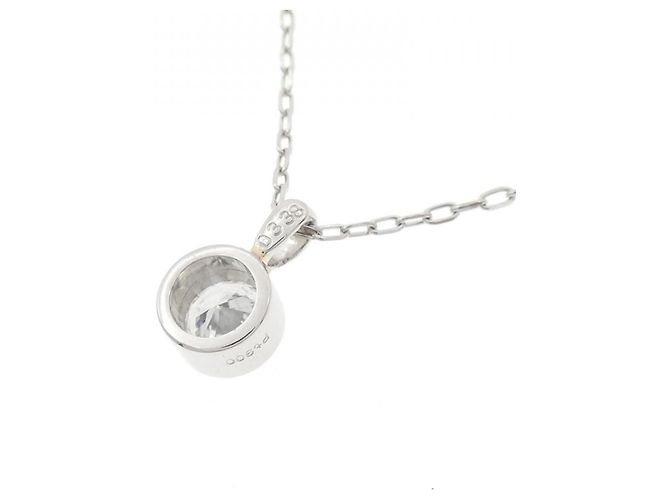 Autre Marque Collana in diamante Pt900 Pt850 Argento - vista 4