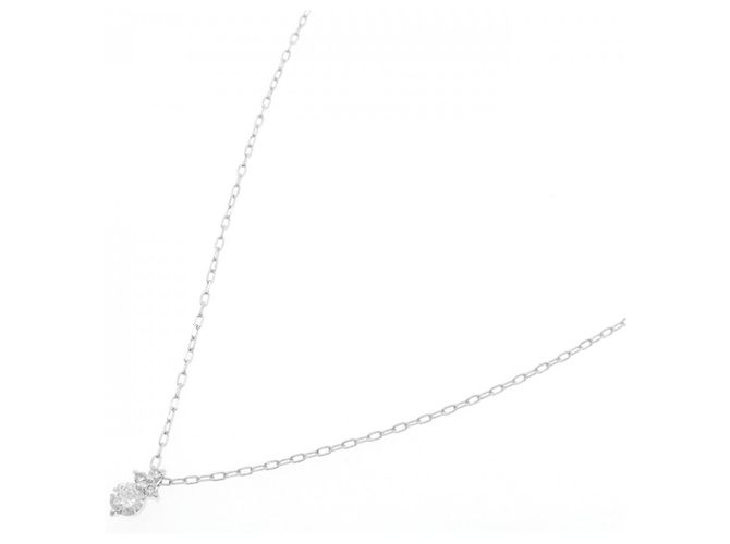 Autre Marque Collana in diamante in oro bianco Au750 Argento - vista 2