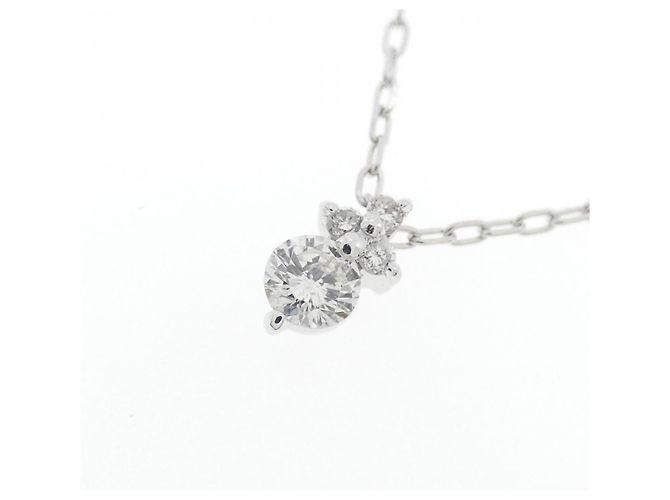 Autre Marque Collana in diamante in oro bianco Au750 Argento - vista 3