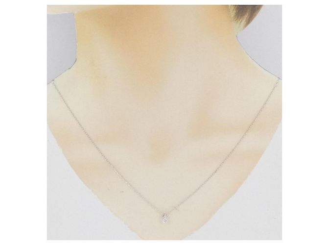 Autre Marque Collana in diamante in oro bianco Au750 Argento - vista 6