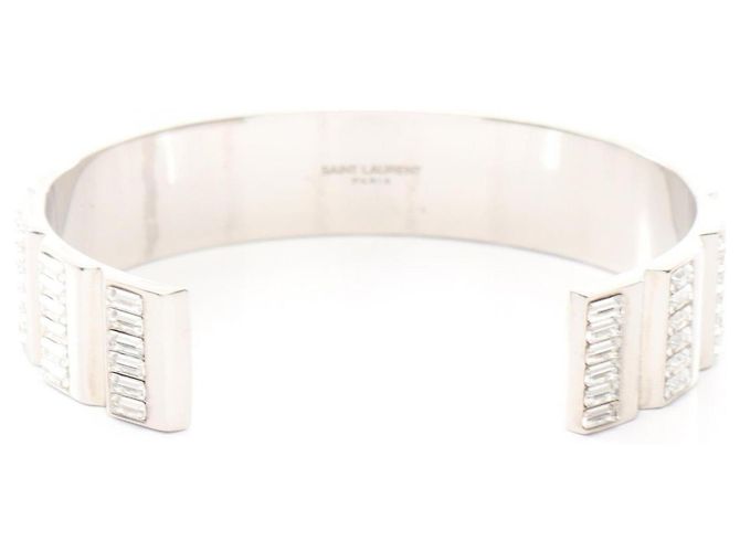 Bracciale in strass Yves Saint Laurent Argento - vista 2