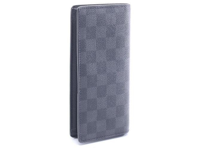 Portafoglio Lungo Brazza Louis Vuitton Nero Damier ebene - vista 2