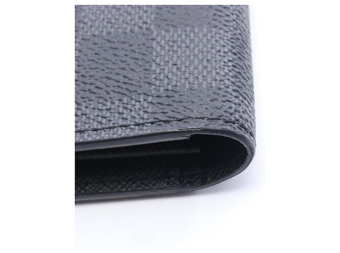 Portafoglio Lungo Brazza Louis Vuitton Nero Damier ebene - vista 5