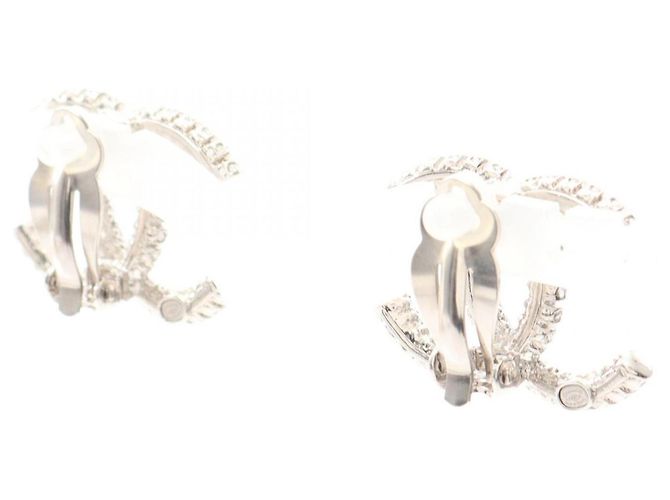 Orecchini Clip A23P Coco Mark di Chanel Argento - vista 2