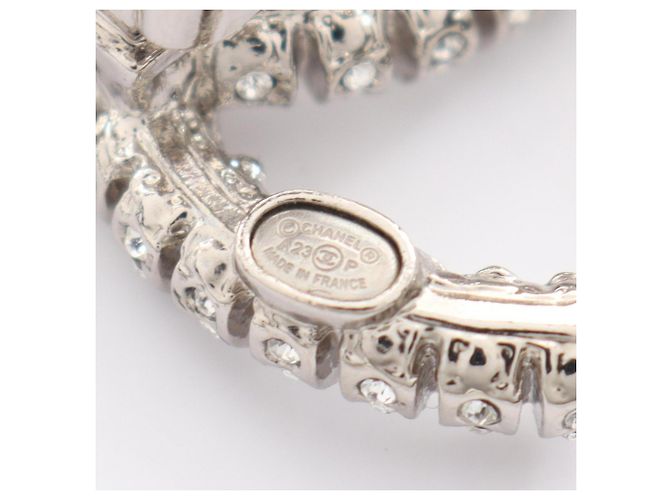Orecchini Clip A23P Coco Mark di Chanel Argento - vista 3