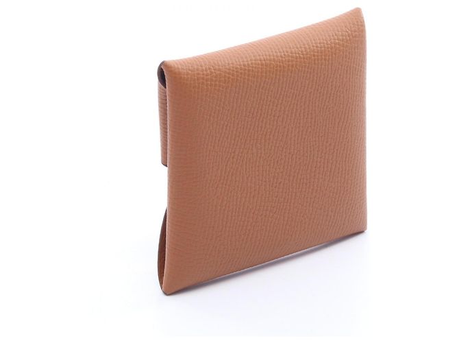 Billetera Hermès Bastia - Monedero Castaño - vista 2