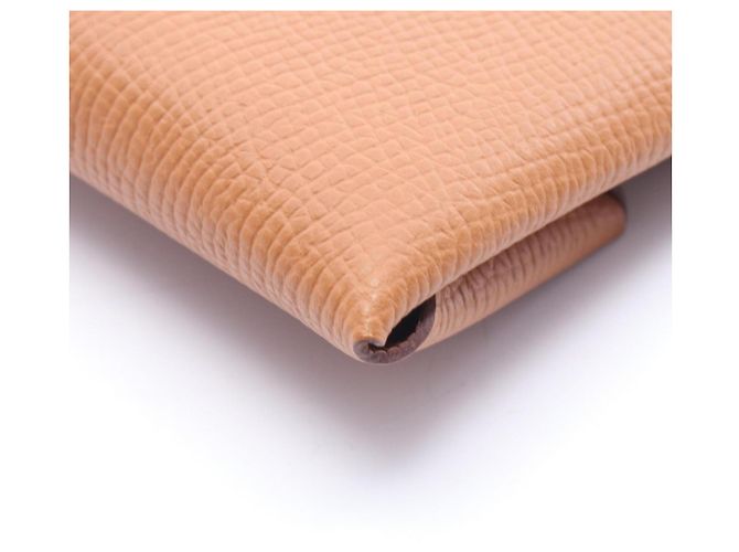 Billetera Hermès Bastia - Monedero Castaño - vista 6