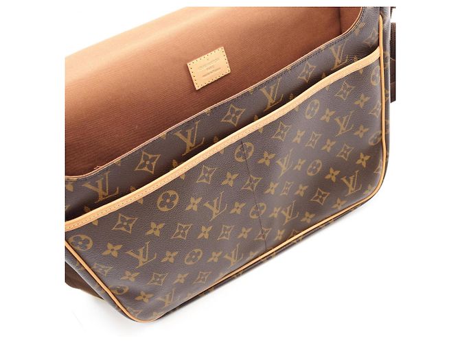 Borsa a Spalla Bosphore GM di Louis Vuitton Marrone Monogramma - vista 10