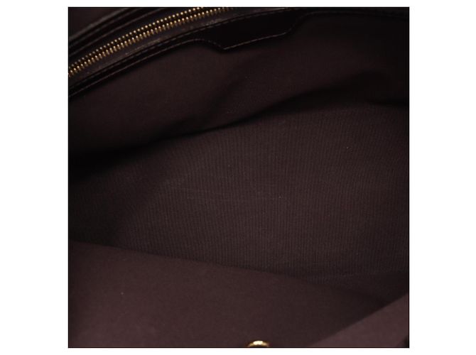Louis Vuitton Wilshire PM Handtasche Bordeaux Lila - Ansicht 10