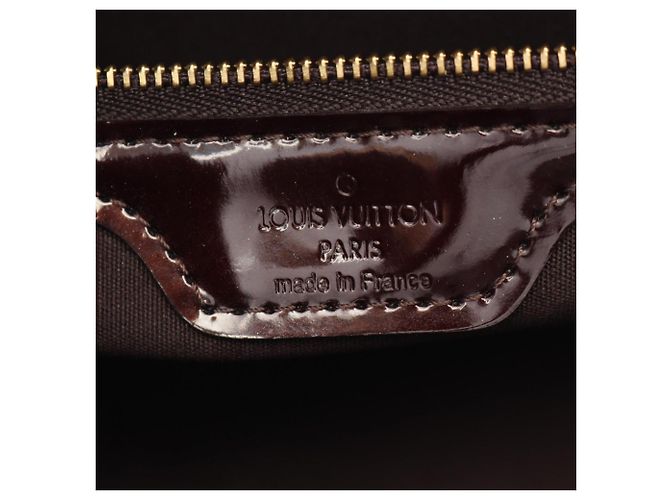 Louis Vuitton Wilshire PM Handtasche Bordeaux Lila - Ansicht 4