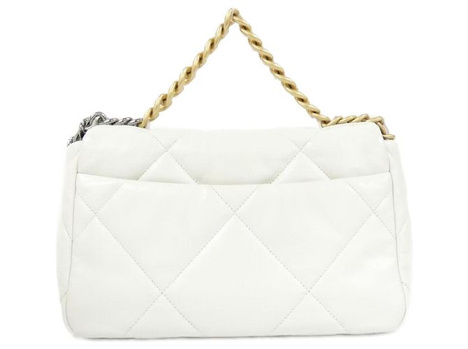 Bolso de Hombro Chanel 19 AS1160 Blanco - vista 2